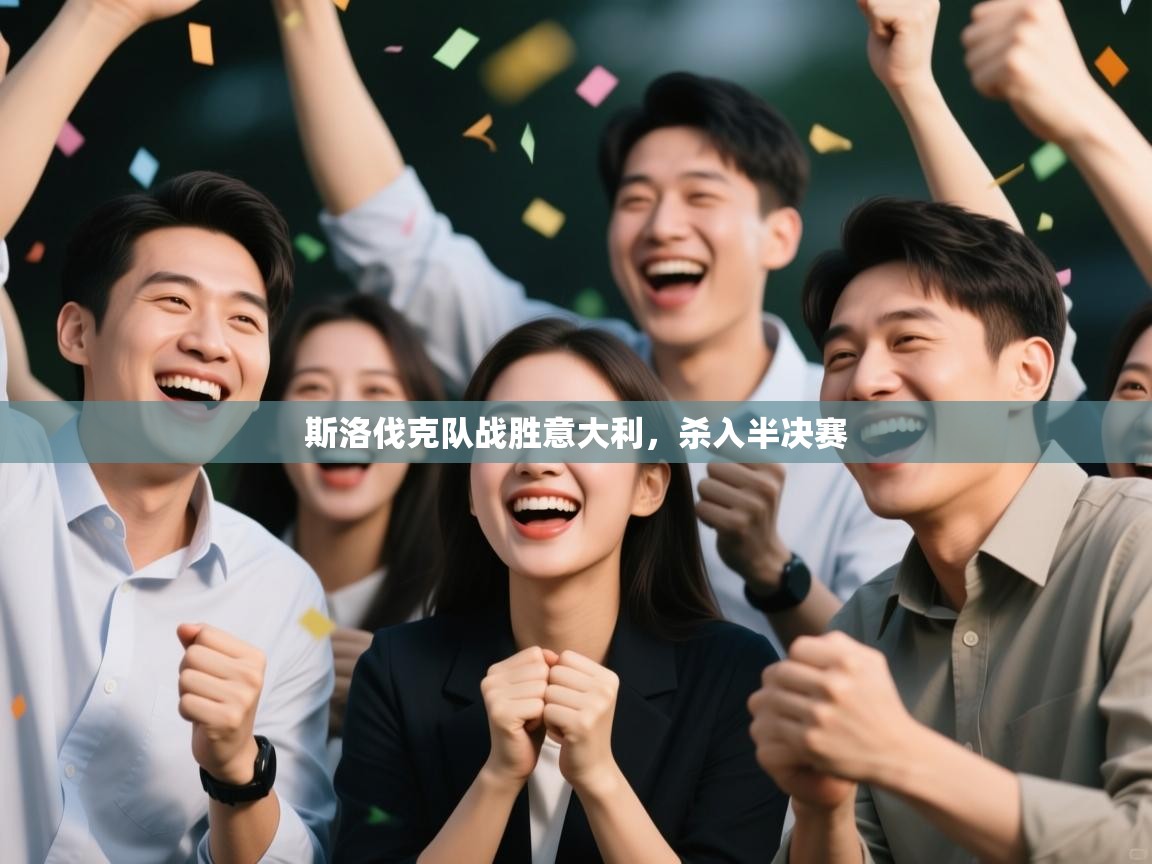 斯洛伐克队战胜意大利，杀入半决赛